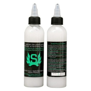 10 Sheets  Thermal Carbon Stencil Transfer Paper & 1x  Stencil Stuff  Stencil Transfer Formula 125ML