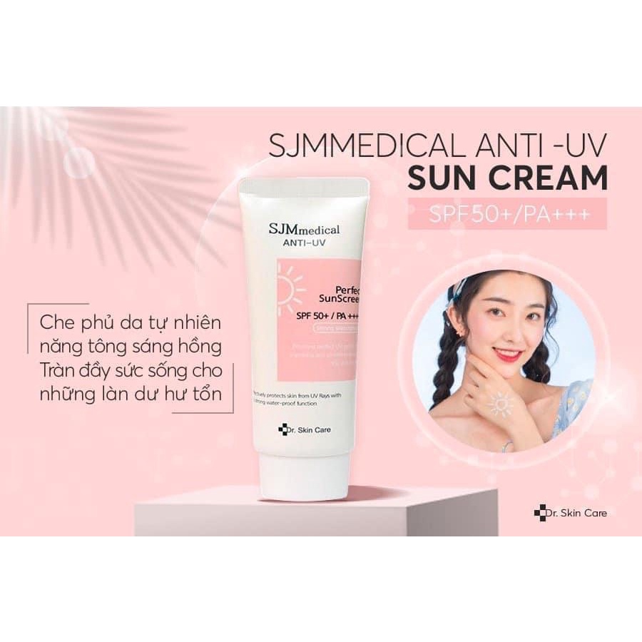 Kem chống nắng SJMmedical Anti-UV Perfect SunScreen SPF 50+/PA++++ 60g