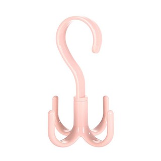 GIÁ SỈ - Móc nhựa treo đồ 4 chấu đa năng xoay 360 độ ( giao mầu ngẫu nhiên)