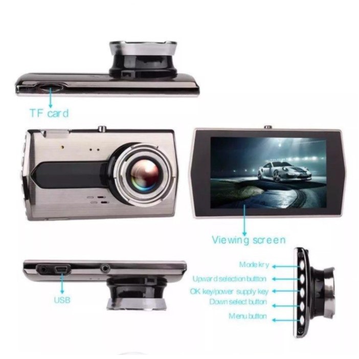 Camera Hành Trình Ô Tô X008 Full HD 1296p Chống Rung Camera Trước Và Sau Oto Siêu Nét | BigBuy360 - bigbuy360.vn