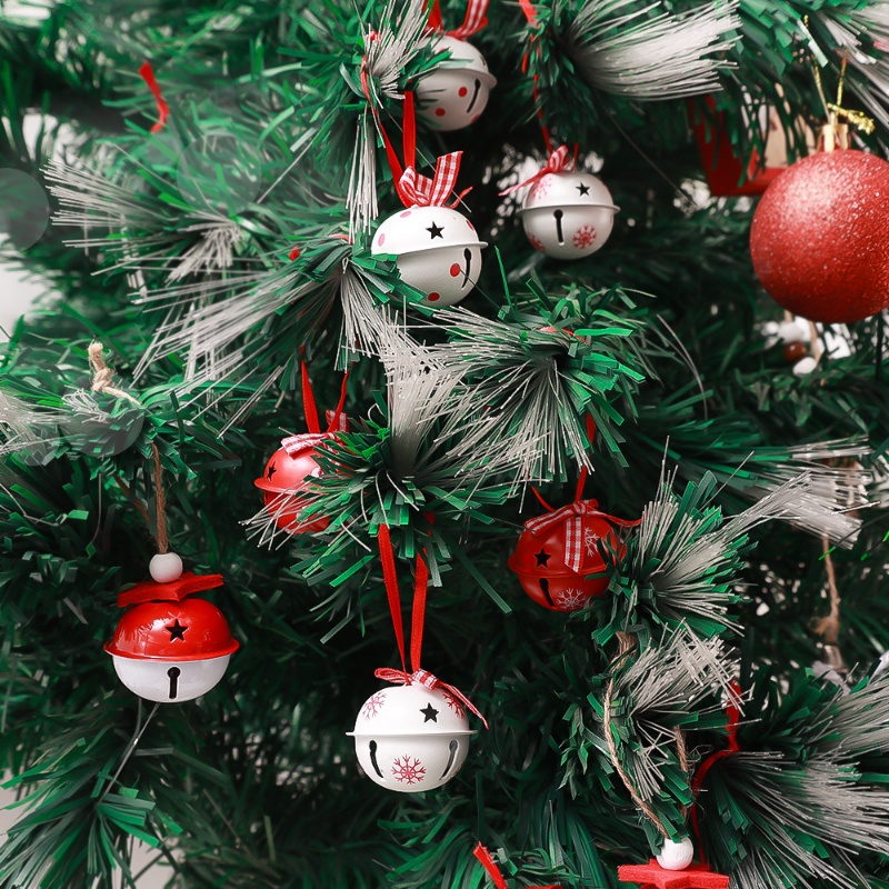 Bộ 12 Chuông Treo Trang Trí Cây Thông Noel