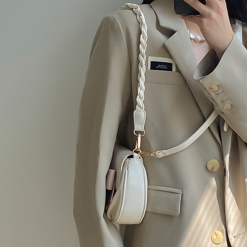 Túi Đeo Chéo Hình Tròn Đính Nơ Nhỏ Xinh Xắn Thời Trang Cho Nữ