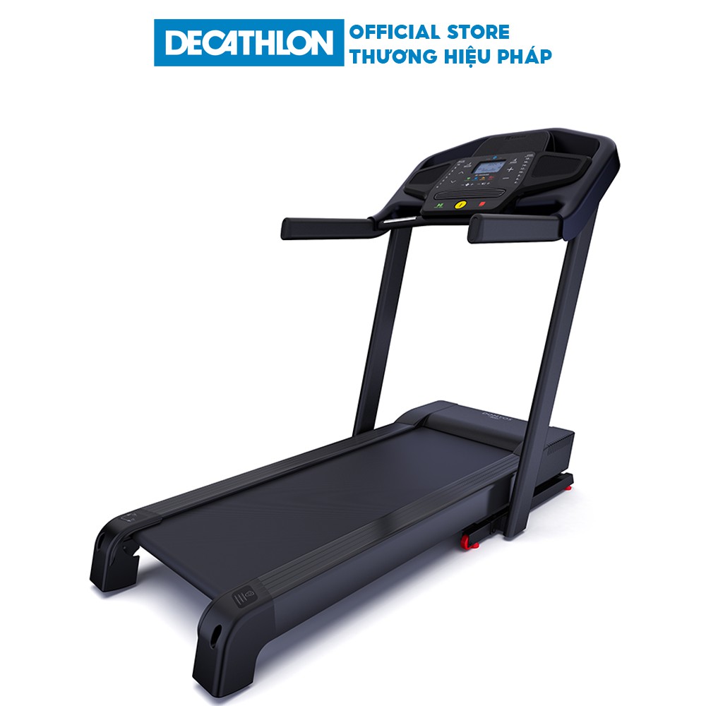 Máy chạy bộ cao cấp DOMYOS t900c chính hãng DECATHLON thương hiệu pháp size Đen