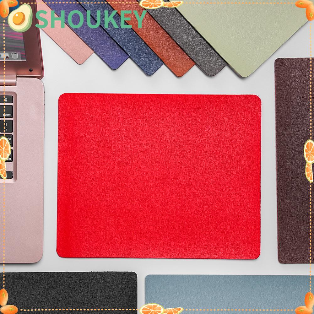 Tấm lót chuột bằng da chống trượt thoải mái thông dụng cho laptop PC máy vi tính chơi game để bàn tại nhà/văn phòng