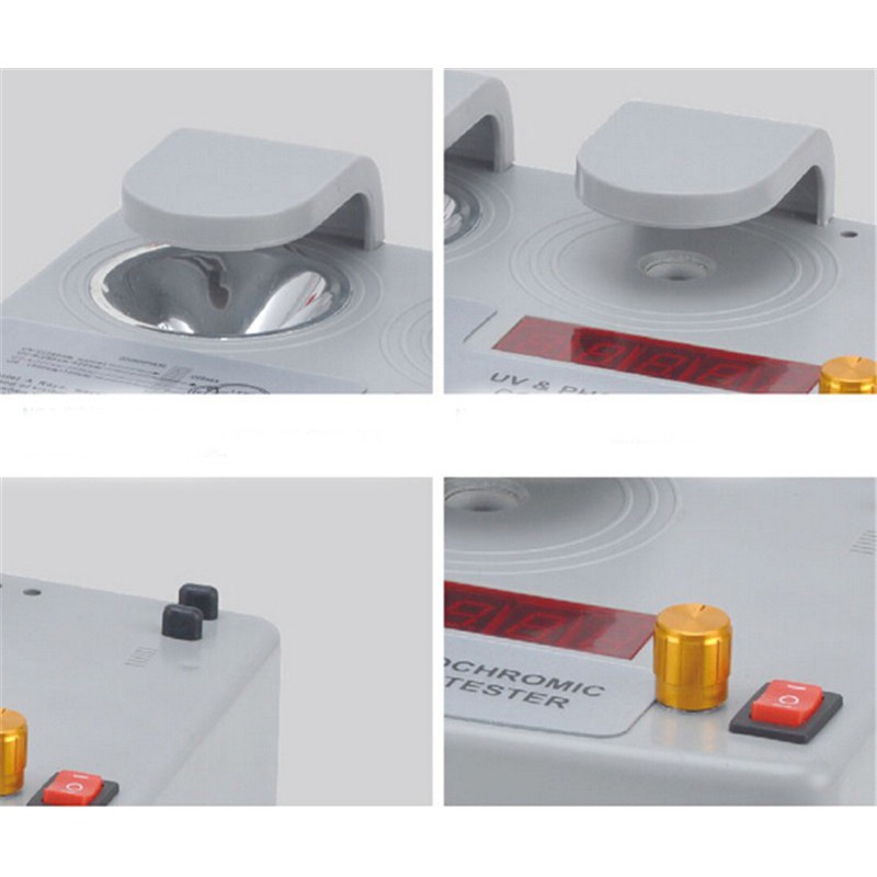 Máy đo UV & Thử đổi màu tròng kính