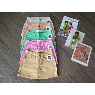 Váy jeans màu có quần