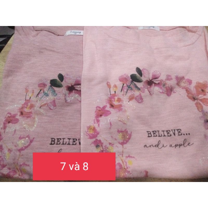 Áo bé gái xuất Nhật