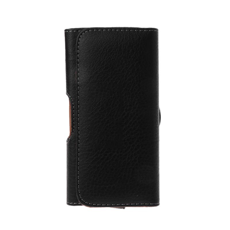Túi đựng điện thoại có kẹp đeo thắt lưng bằng da màu đen dành cho nam | BigBuy360 - bigbuy360.vn