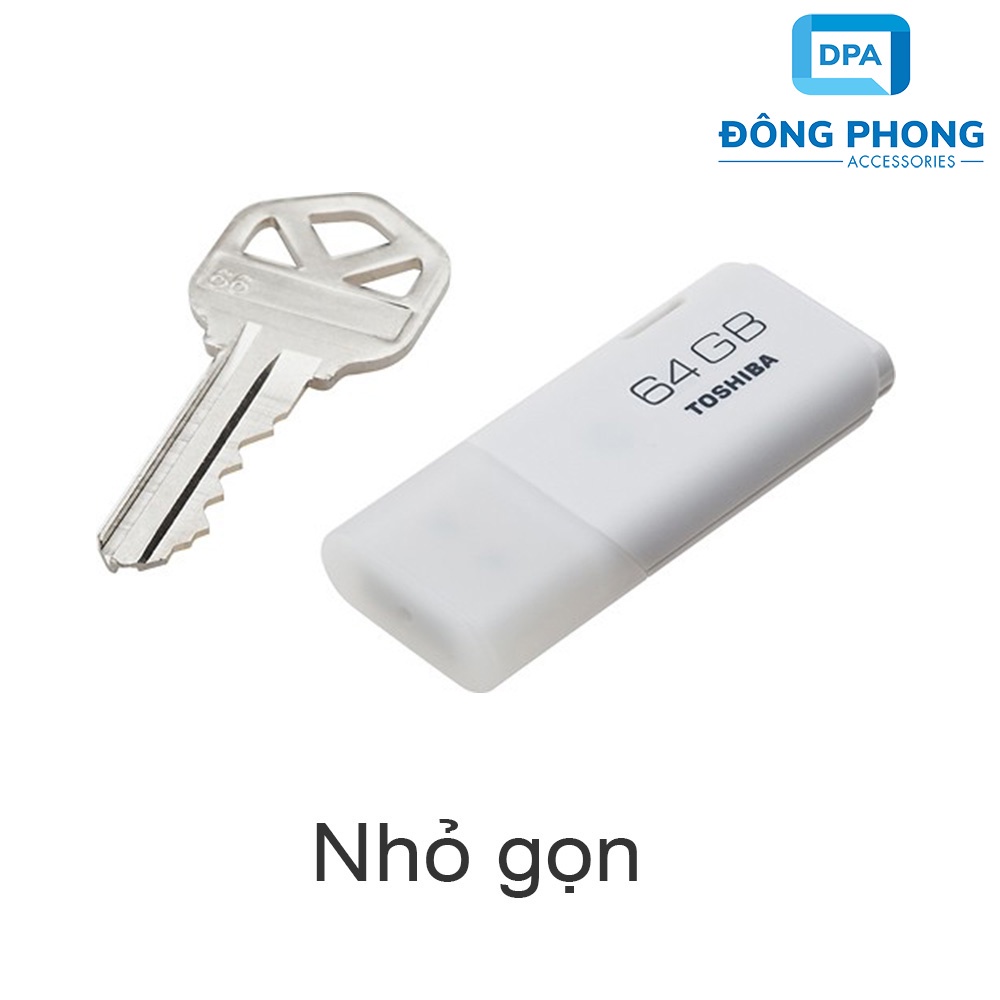 USB TOSHIBA 64GB U202 Chính Hãng Bảo Hành 24 Tháng