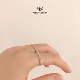 Nhẫn đính đá nữ Diamond Lady - M&D Corner