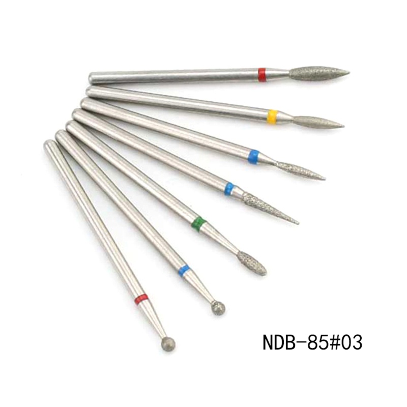 Bộ 7 Mũi Mài Móng Tay 3 / 32 &quot;Chất Lượng Cao