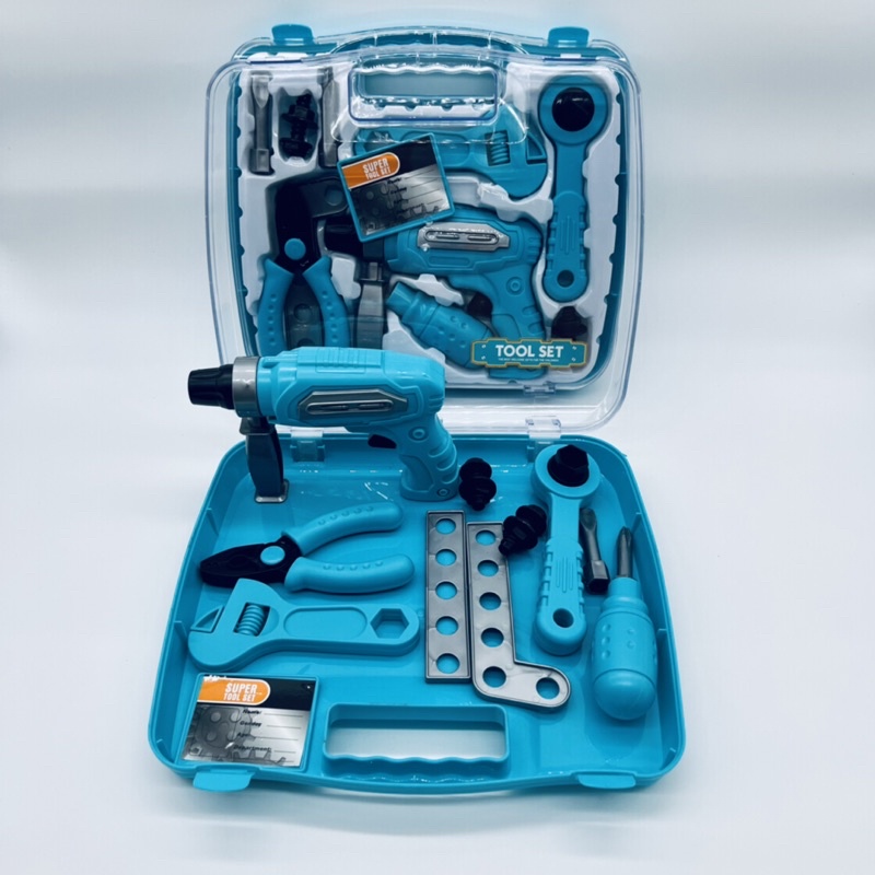 Đồ chơi VALI SỬA CHỮA máy khoan hoạt động được