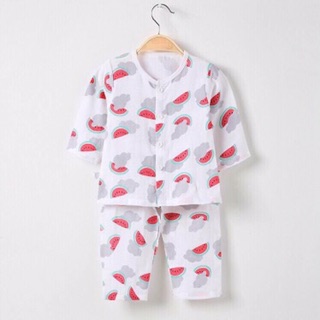 Bộ ngủ vải xô xuất Hàn