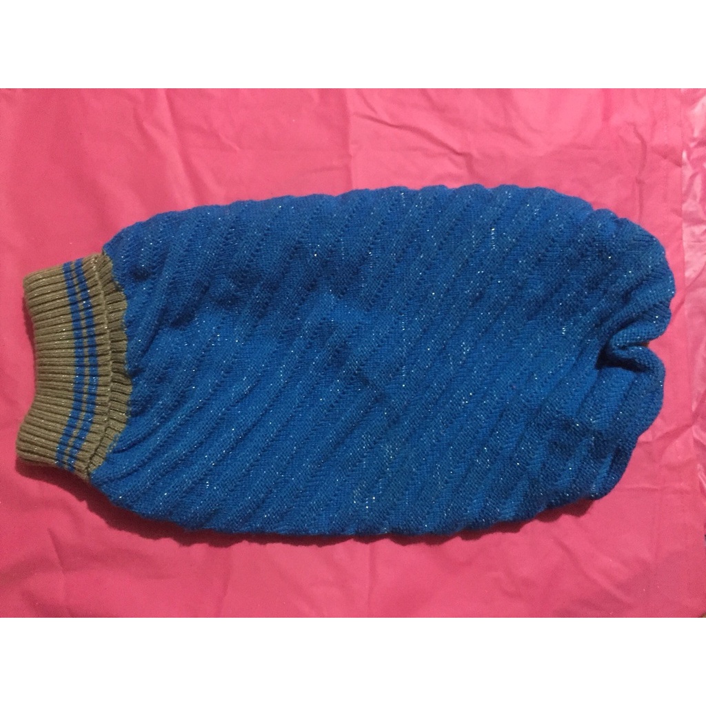 Áo len xanh ngọc chó mèo zs L ngực 47, dài lưng 33, khoảng 9kg