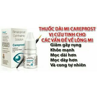 Dưỡng dày và dài mi Ấn Độ Careprost