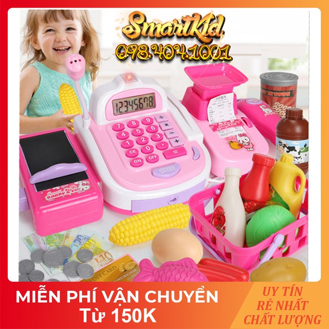 FREESHIP+GIẢM 20K_Đồ Chơi Siêu Thị Thanh Toán Cho Bé 3-10 Tuổi_Đồ Chơi Phát Triển Kĩ Năng