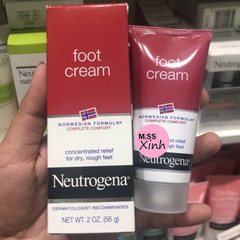 [Chính hãng] Kem Dưỡng Trị Nứt Gót Chân Neutrogena Foot Cream 56g