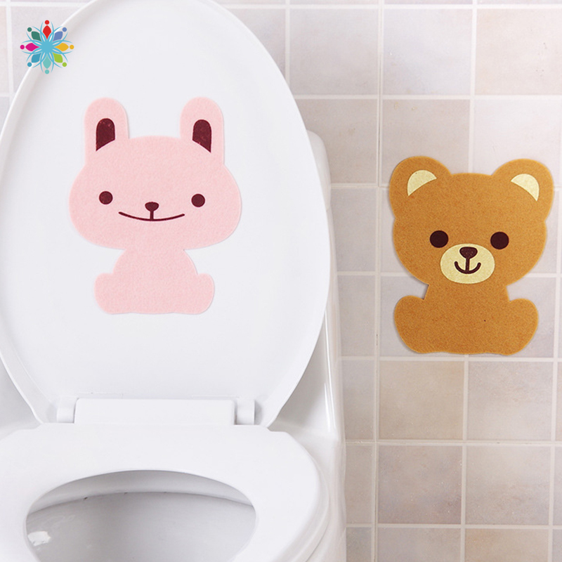 Miếng Dán Khử Mùi Toilet Hình Động Vật Dễ Thương