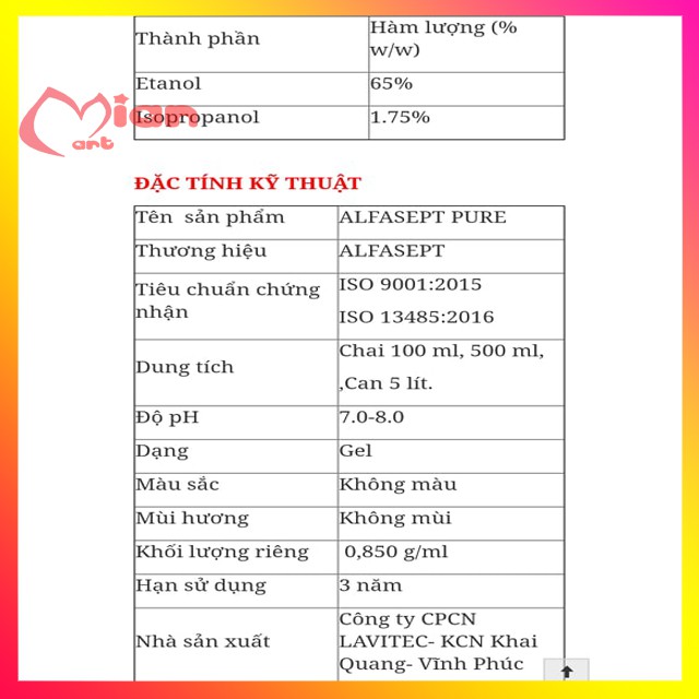 [XẢ KHO 3 NGÀY] COMBO 2 GEL RỬA TAY KHÔ SÁT KHUẨN NHANH ALFASEPT 100ML | BigBuy360 - bigbuy360.vn
