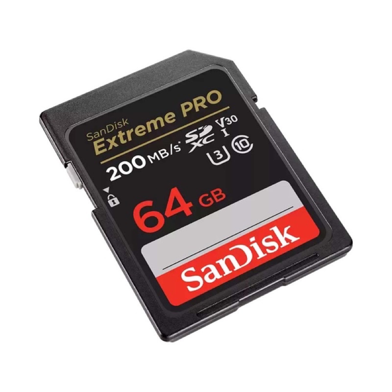 Thẻ nhớ SDXC SanDisk Extreme Pro U3 V30 64GB/128GB 200MB/s