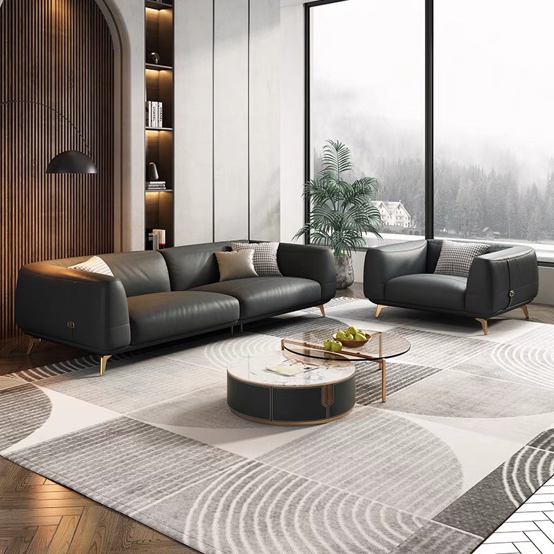 Sofa văng giá rẻ hiện đại, sofa băng bọc da