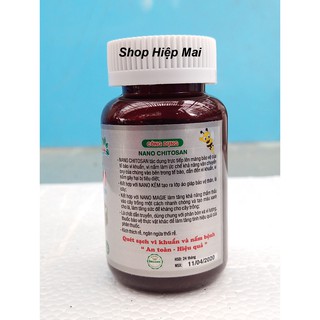 Chế phẩm Nano cao cấp Chitosan - 100ml