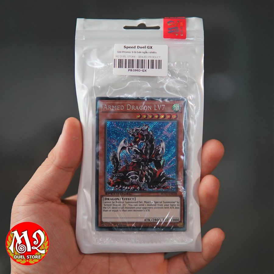 Gói thẻ bài Yugioh Promo 9 lá bài Secret Rare SGX1 lấy từ hộp Speed Duel GX Duel Academy