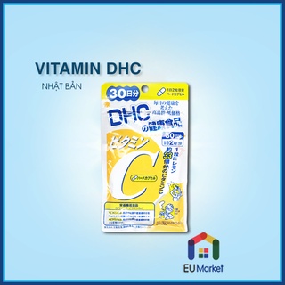 Viên uống sáng da DHC Vitamin C Hard Capsule Nhật Bản ( gói 60 viên)