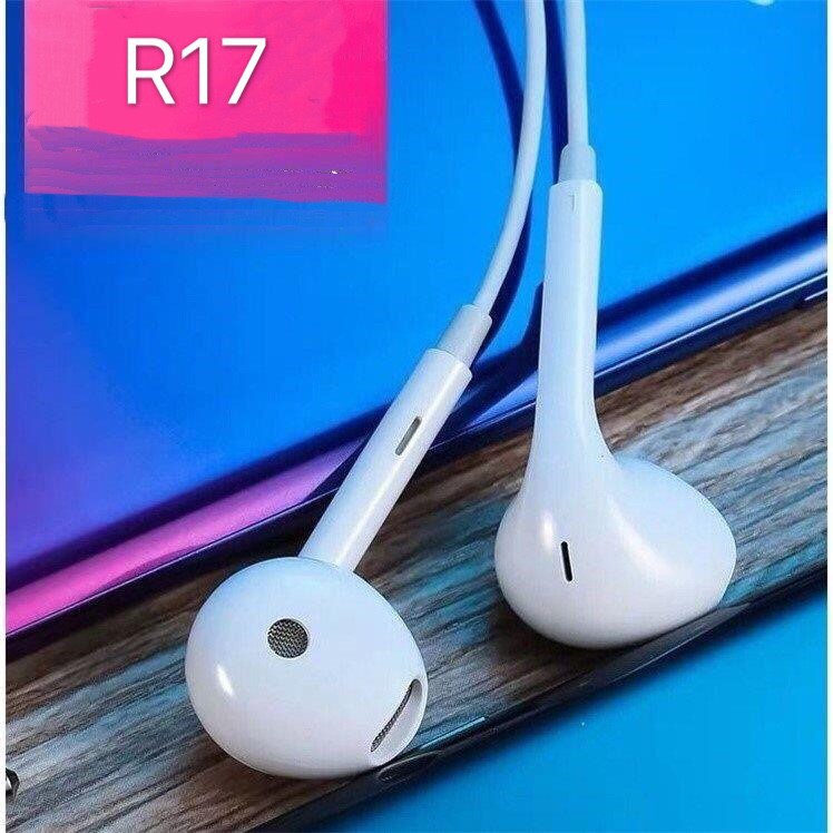 Tai Nghe Nhét Tai Với Jack 3.5mm Cho Điện Thoại Oppo R17 R15 Find X F7 F9 Ax5 A3S