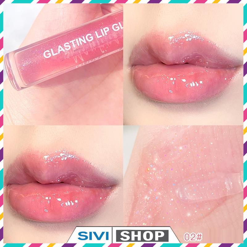 Son kem bóng ánh nhũ Maxfine Glasting Lip Gloss vừa lung linh vừa dưỡng ẩm