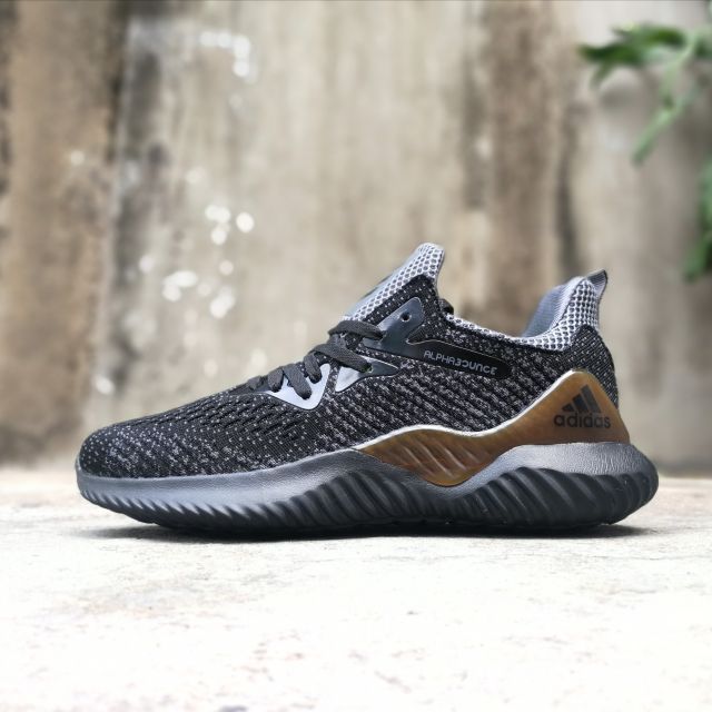 [Fullbox] Giầy alphabounce đen phối nâu nam | BigBuy360 - bigbuy360.vn