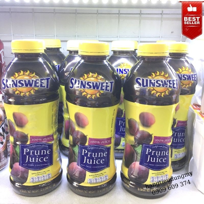 Nước Ép Mận 100% Nguyên Chất Sunsweet Prune Juice