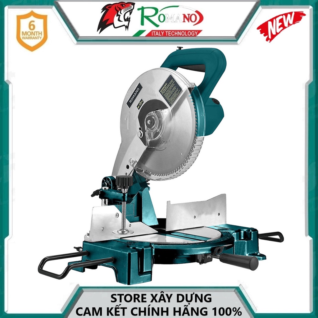 MÁY CẮT NHÔM 1900W 255MM ROMANO RM9255TT- HÀNG CHÍNH HÃNG
