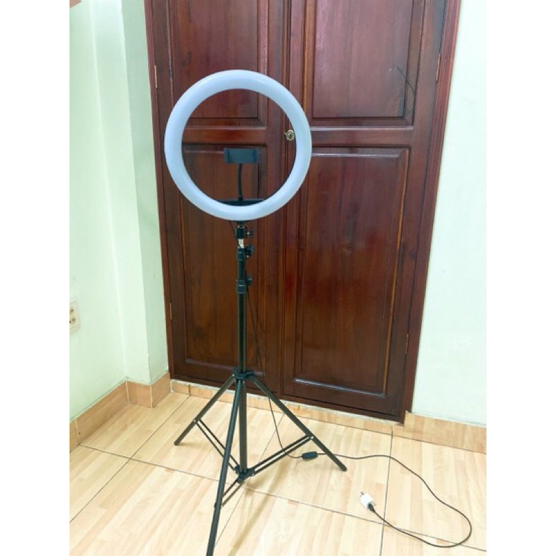 Đèn livestream bán hàng, hỗ trợ Makeup, trang điểm {kèm chân đế 2m1}