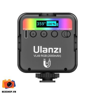 Đèn Led Ulanzi VL49 RGB Light | Chính hãng