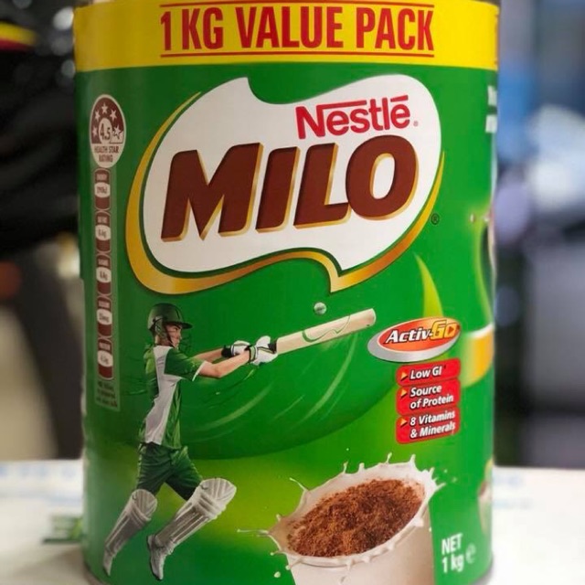 Milo úc thơm ngon ngậy giá sale kết hợp với sữa tươi hay sữa bột nguyên kem ngon tuyệt