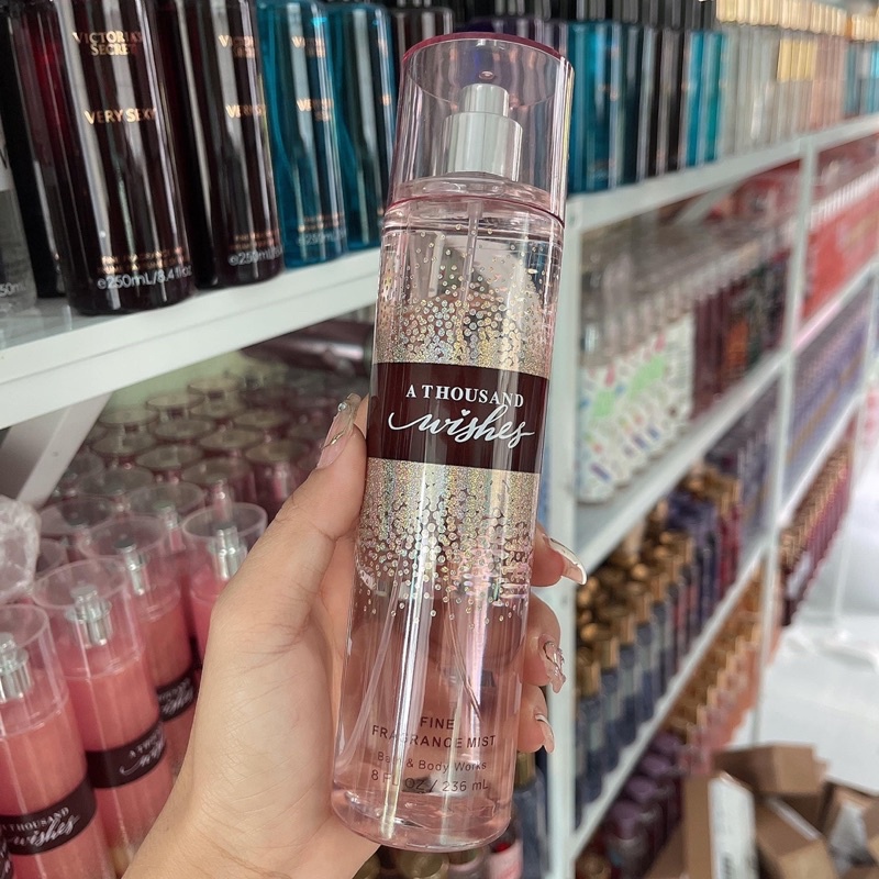 Xịt thơm cơ thể bodymist nước hoa toàn thân A Thousand Wish