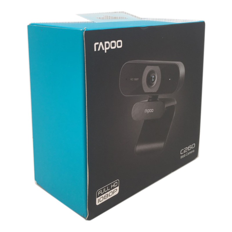 Webcam Rapoo C260 Full HD 1080P - Hàng Chính Hãng