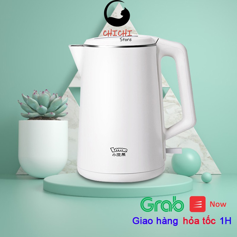 Ấm điện siêu tốc dung tích lớn 1.7L công suất 1500W- Bảo hành 1 năm