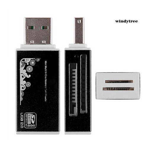 Đầu Đọc Thẻ Nhớ Usb 2.0 1 Cho Micro Sd Sdhc Tf M2 Mmc Ms Pro Duo | BigBuy360 - bigbuy360.vn