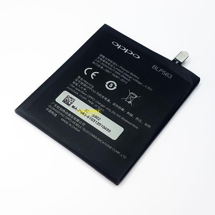 Pin Oppo Find 5 Mini, R827, R827T, R850 BLP563 2000mAh zin chính hãng + Tặng Keo Dán Pin-FREESHIP