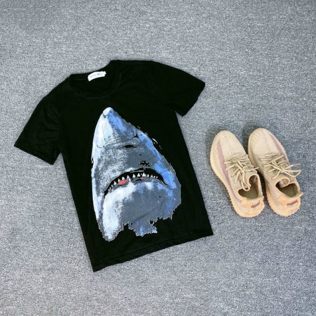 Áo Phông Nam - Áo Thun Nam Tay Ngắn In Hình Cá Mập Mẫu Mới Hè 2021 - AC34 - Xuongmaytrungkien | BigBuy360 - bigbuy360.vn