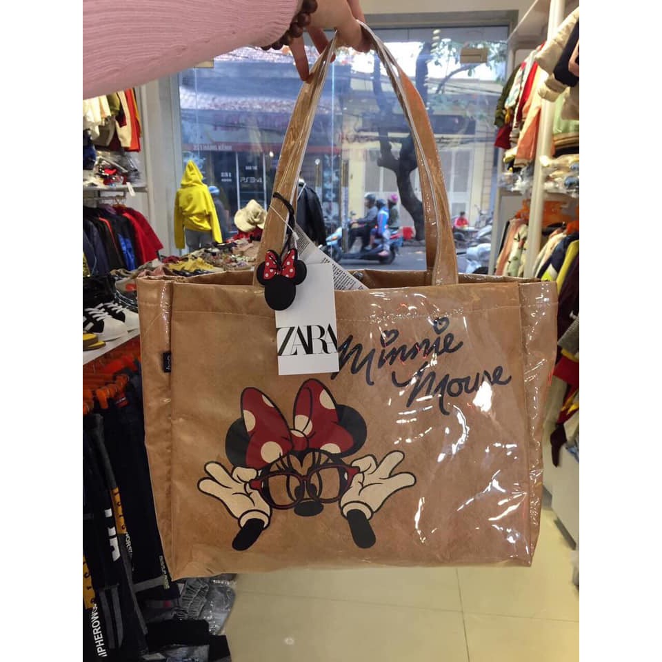 TÚI MICKEY MINNIE SIÊU XINH-túi rộng VỪA A4_hot trend