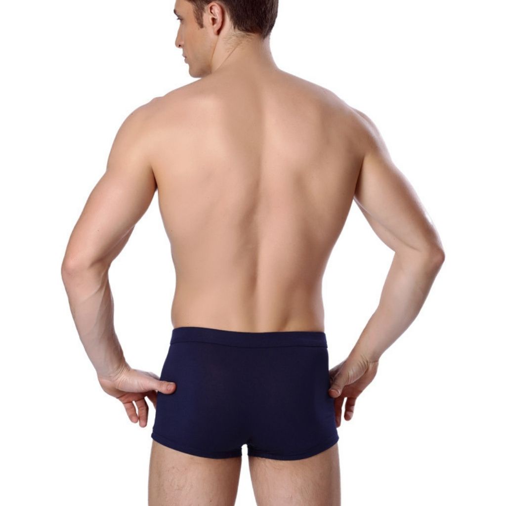 Quần lót nam thun lạnh mềm mại thấm hút mồ hôi, Quần sịp nam lưới lỗ thông hơi thoáng mát DOPICO NB79