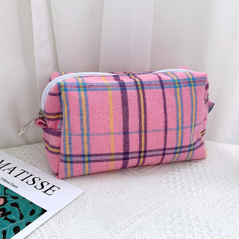 Túi Đựng Bút Chì Trang Điểm Phong Cách Retro Hàn Quốc