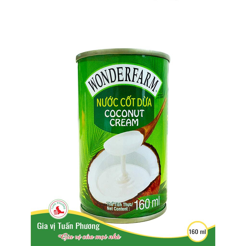 Nước Cốt Dừa Wonderfam 160ml ( Lon ) | BigBuy360 - bigbuy360.vn