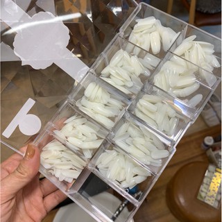 [chính hãng] Móng up ovan tròn lẻ size HSM (hộp 500 móng lẻ size 5-9)