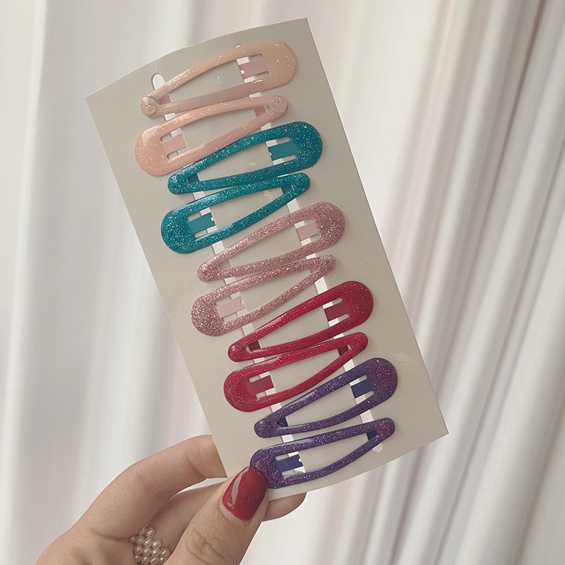 Kẹp Tóc Hình Giọt Nước Chất Liệu Hợp Kim