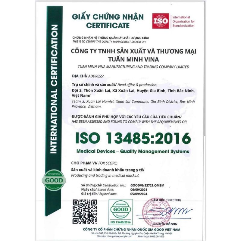 [Mã COSDAY giảm 8% đơn 150K] [Hộp 50 chiếc] Khẩu trang N95, TM95 có van thở - Kháng khuẩn, chống bụi mịn