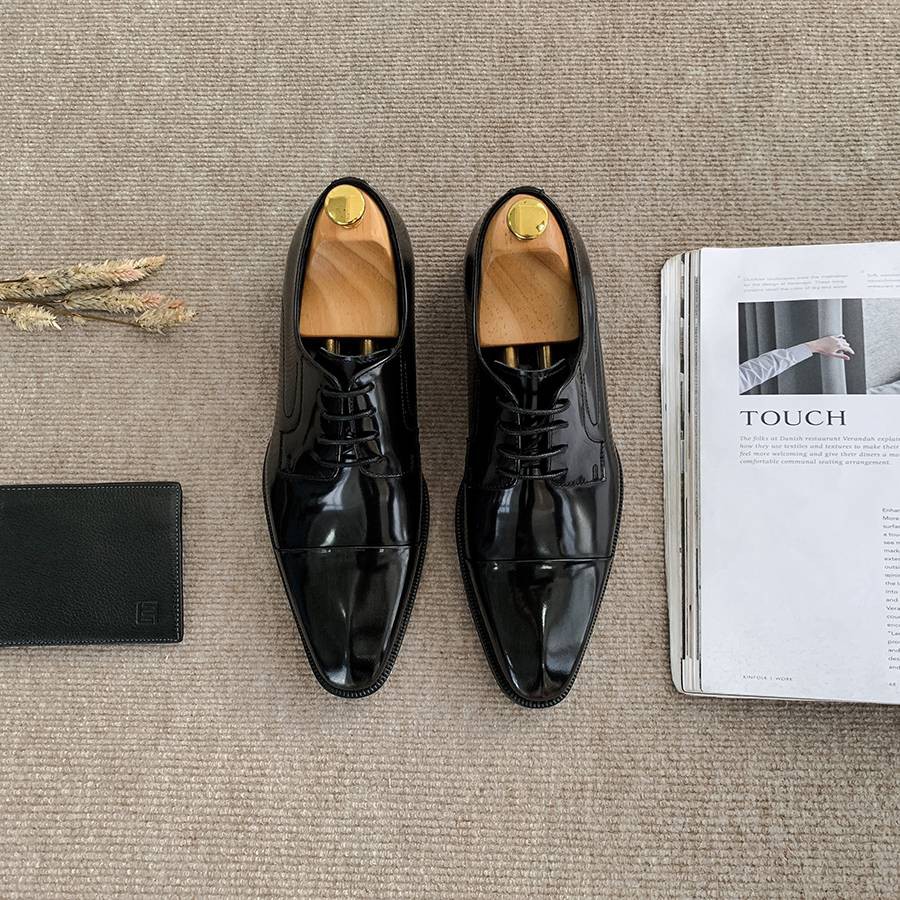 Giày Tây LAFORCE Công Sở Lịch Lãm GNLAJD6576-107-D Tặng Tất Nam Cao Cấp